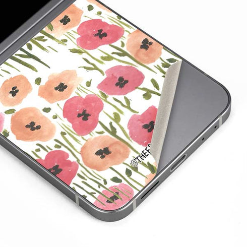 Bouffants and Broken Hearts Wild Garden Galaxy Z Flip6 Skin
